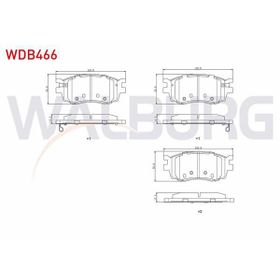 Bosch Hyundai Accent Era 1.6 2006-2012 Ön Fren Balatası