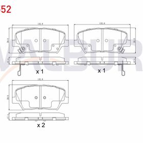 Bosch Hyundai Elantra 1.6 2006-2011 Ön Fren Balatası