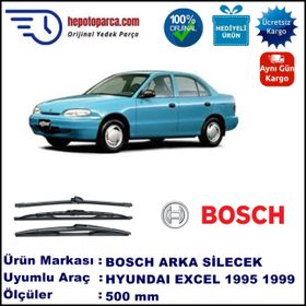 Bosch Hyundai Excel X3 1994-1999 500 mm Arka Silecek