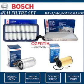 Bosch Hyundai Getz 1.5 CRDI 2006 2011 Filtre Bakım Seti