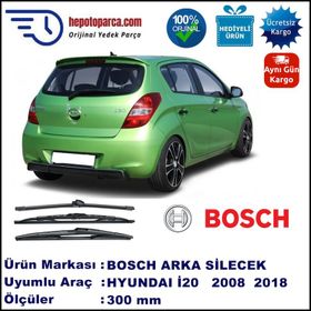 Bosch Hyundai i20 PB 2008 Sonrası 300 mm Arka Silecek