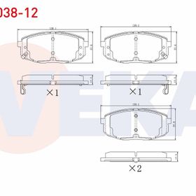 Bosch Hyundai i30 1.6 CRDi 2011-2016 Ön Fren Balatası