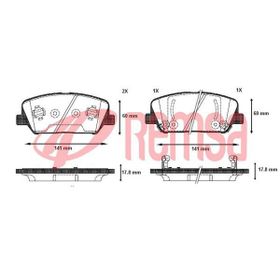 Bosch Hyundai i30 1.6 CRDi 2011-2016 Ön Fren Balatası