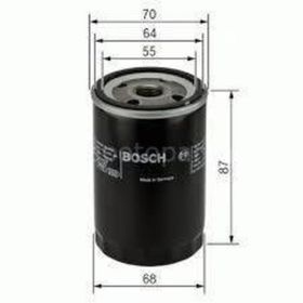 Bosch Hyundai ix20 1.6 2010-2018 Yağ Filtresi