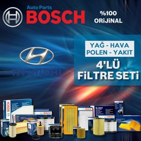 Bosch Hyundai Tucson 2.0 CRDI 2009 2010 Filtre Bakım Seti