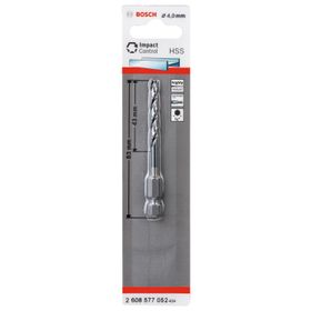 Bosch İmpact 4 mm Altıgen Şaftlı Hss Matkap Ucu
