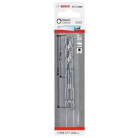 Bosch İmpact 6 mm Altıgen Şaftlı Hss Matkap Ucu