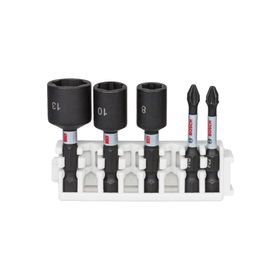 Bosch Impact Control Serisi 8-10-13 Mm PH2-PZ2 50 mm 5'li Lokma ve Uç Seti