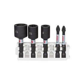 Bosch Impact Control Serisi 8-10-13 Mm PH2-PZ2 50 mm 5'li Lokma ve Uç Seti