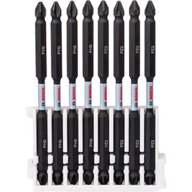 Bosch Impact Control Serisi Çift Taraflı 8'li 110 mm Vidalama Ucu
