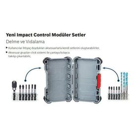 Bosch Impact Control Serisi Çift Taraflı 8'li 110 mm Vidalama Ucu
