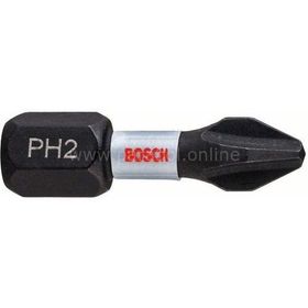 Bosch Impact Control Serisi PH2x25 mm 2'li Vidalama Ucu