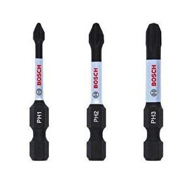 Bosch Impact Control Serisi PHx50 mm 3'lü Vidalama Ucu