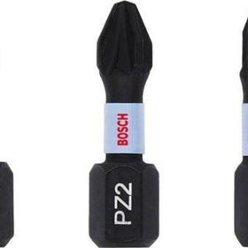 Bosch Impact Control Serisi PZx25 mm 3'lü Vidalama Ucu
