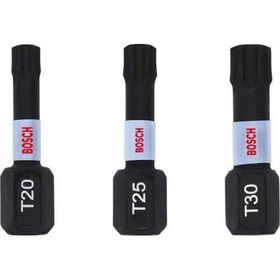 Bosch Impact Control Serisi Tx25 mm 3'lü Vidalama Ucu