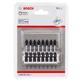 Bosch Impact Ctrl ÇiftTaraf 8'li PH2-PZ2,65 mm Matkap Ucu
