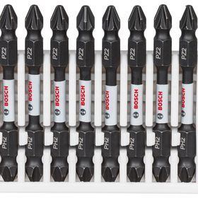 Bosch Impact Ctrl ÇiftTaraf 8'li PH2-PZ2,65 mm Matkap Ucu