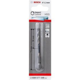 Bosch Impact HSS 1/4 3.2 mm Matkap Ucu