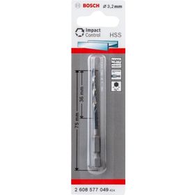 Bosch Impact HSS 1/4 3.2 mm Matkap Ucu