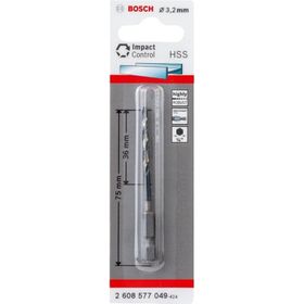 Bosch Impact HSS 1/4 3.2 mm Matkap Ucu