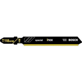 Bosch Inox T118AHM 3'lü Paket Dekupaj Testeresi Bıçağı