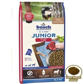 Bosch Junior Glutensiz Pirinçli Kuzu Etli 15 kg Yavru Köpek Maması