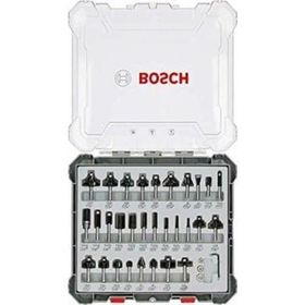 Bosch Karışık Şaftlı 8 mm 30'lu Set Freze Ucu Seti