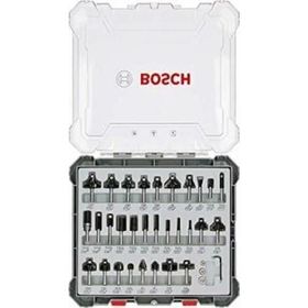 Bosch Karışık Şaftlı 8 mm 30'lu Set Freze Ucu Seti