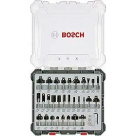 Bosch Karışık Şaftlı 8 mm 30'lu Set Freze Ucu Seti