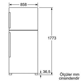 Bosch KDN74AW20N Buzdolabı