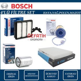 Bosch Kia Ceed 1.6 CRDI 2008 2013 Filtre Bakım Seti