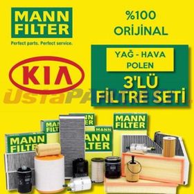Bosch Kia Rio 1.4 CRDI 2011 2017 Filtre Bakım Seti