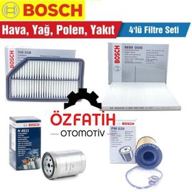 Bosch Kia Rio 1.4 CRDi 2012 2016 Filtre Bakım Seti