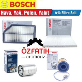 Bosch Kia Rio 1.4 CRDi 2012 2016 Filtre Bakım Seti