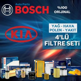 Bosch Kia Soul 1.6 CRDI 2011 2013 Filtre Bakım Seti