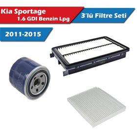 Bosch Kia Sportage 2.0 CRDI 2008 2010 Filtre Bakım Seti