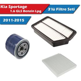 Bosch Kia Sportage 2.0 CRDI 2008 2010 Filtre Bakım Seti