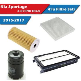 Bosch Kia Sportage 2.0 CRDI 2008 2010 Filtre Bakım Seti