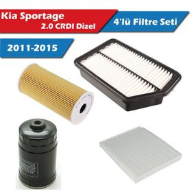 Bosch Kia Sportage 2.0 CRDI 2008 2010 Filtre Bakım Seti