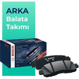 Bosch Kia Sportage 2005-2010 Arka Takım Balatası