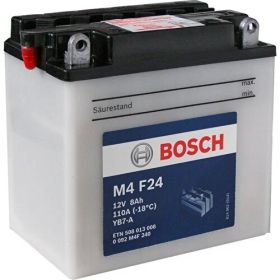 Bosch M4F24 8 Amper Motosiklet Aküsü