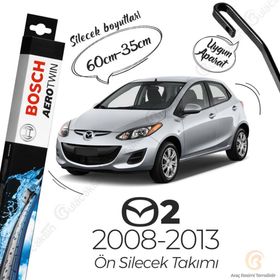 Bosch Mazda 2 Muz 2008-2013 Silecek Takımı