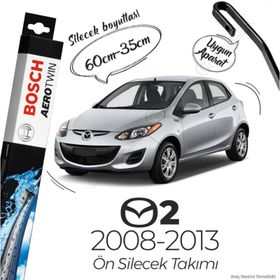 Bosch Mazda 2 Muz 2008-2013 Silecek Takımı