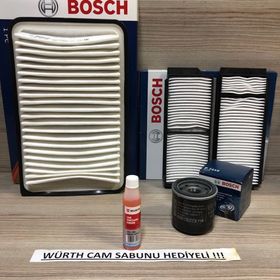 Bosch Mazda 3 1.6 2004 2008 Filtre Bakım Seti