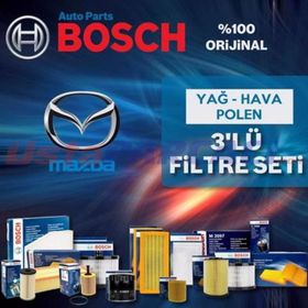 Bosch Mazda 3 1.6 2004 2008 Filtre Bakım Seti