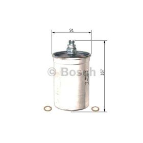 Bosch Mercedes 190 E 2.3 1989-1992 Benzin Filtresi