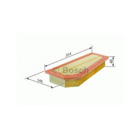 Bosch Mercedes-Benz E 250 CGI Coupe 2009-2013 Hava Filtresi