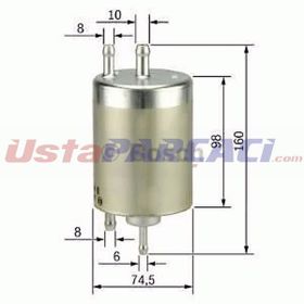 Bosch Mercedes-Benz SLK 200 Kompressor 2000-2004 Yağ Filtresi