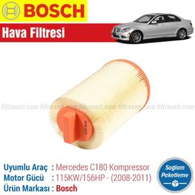 Bosch Mercedes C180 Komp W204 2008-2011 Hava Filtresi