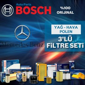 Bosch Mercedes CLC 160 2009 2011 Filtre Bakım Seti